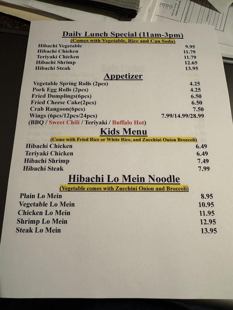 Hibachi Jr. Express